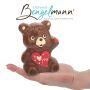 Schoko-Teddy groß -I love you-