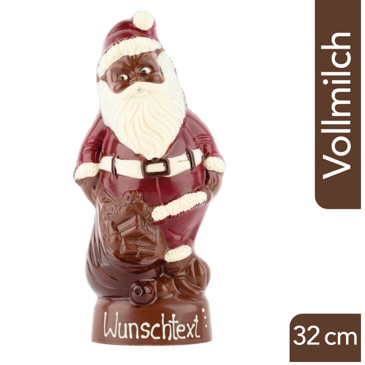 Schoko-Weihnachtsmann groß - personalisiert - 570g