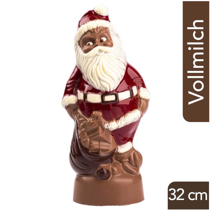 Schoko Weihnachtsmann mit Geschenken groß - 570g