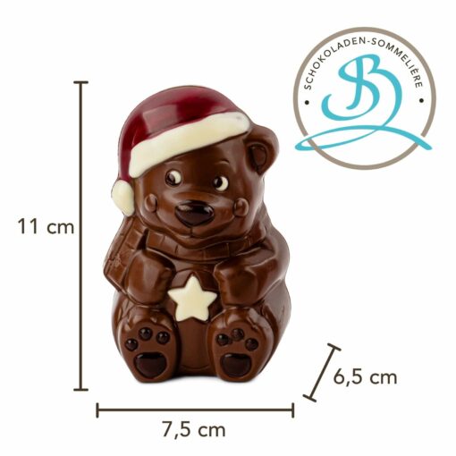 5261-Weihnachtsb-ar-aus-Vollmilch-Schokolade-Bemasst